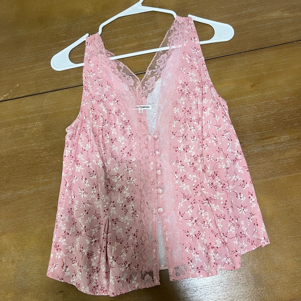 Reformation Tank Top Blouse
